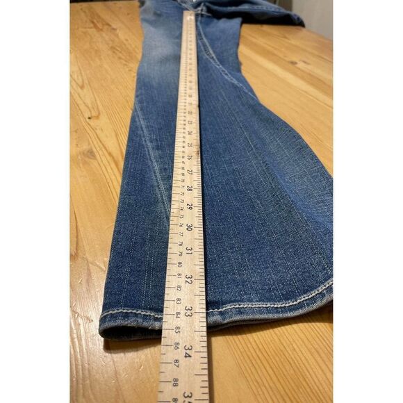 True Religion flare Disco Joey Big T Denim Women’s size 29 Made In USA Y2K 00’s - Picture 9 of 12